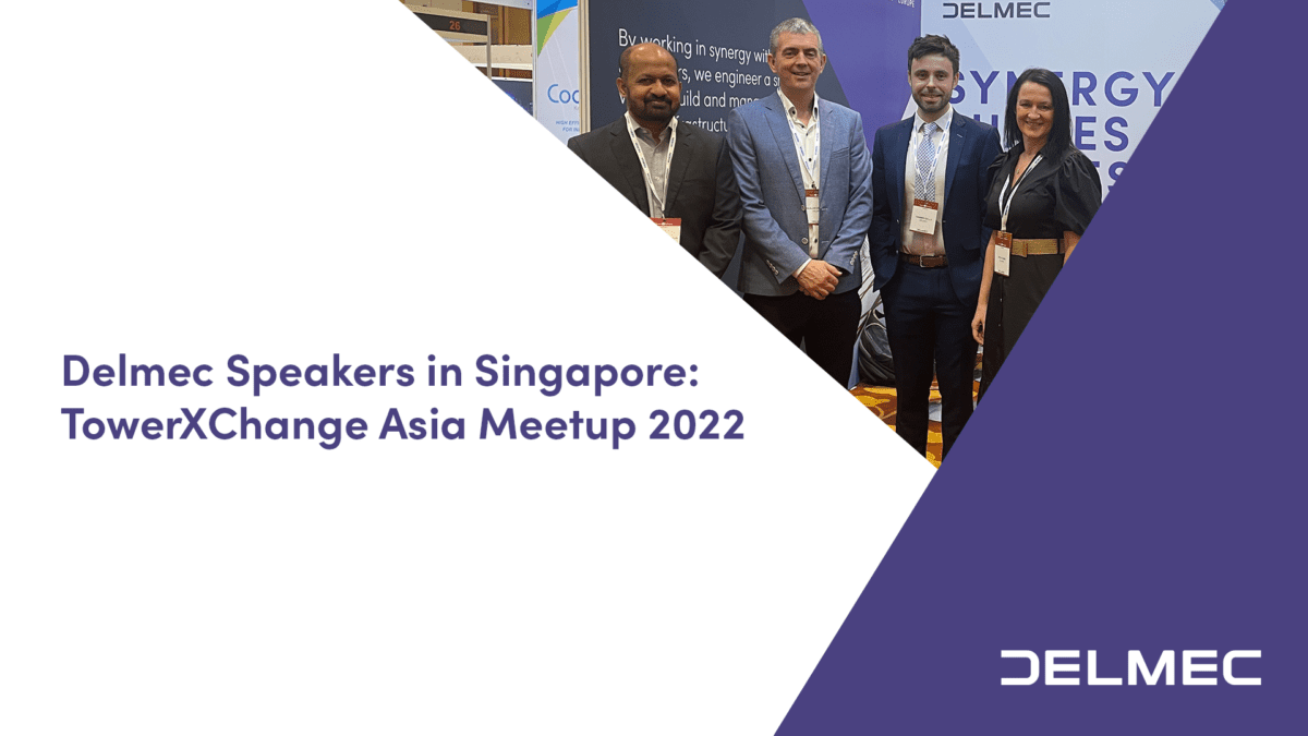 Delmec Speakers in Singapore: TowerXChange Asia Meetup 2022